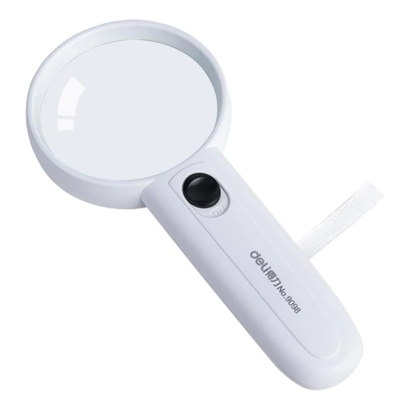 Deli Magnifying Glass 60mm with LED Light